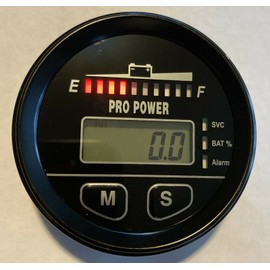 ProPower LiFePO4 Battery Monitor for 12, 24, 36 and 48 volt systems -Lithium Batteries