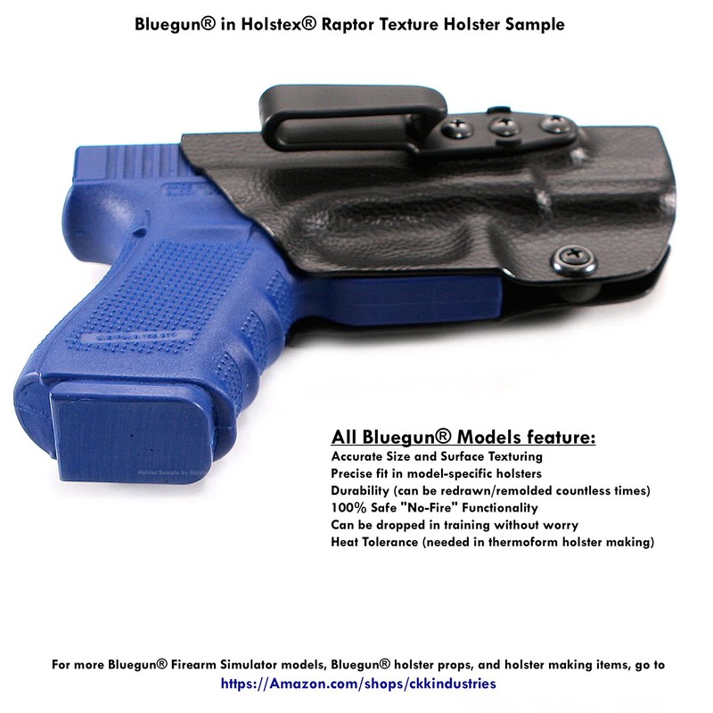 Bluegun - Firearm Training Simulator & Holster Molding Prop -