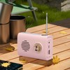 Miniature Bluetooth Speaker Portable Bluetooth Radio Solar Powered Wireless Speakers