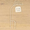 FADEDA Sweet Home Mini Sign, White/Height: 13 cm