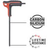 FACOM 84TZSA.6 6-Sided Ball Head Wrench - Red/Black, 6 mm