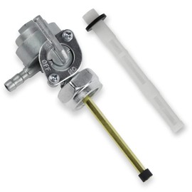 FLYPIG Motorcycle Fuel Tank Switch Valve Oil Petcock Petcock Shut Off 16 x 1.5mm Nut for Honda CB550 CJ360T MR175 CM400 CB125T CB350 CB400 CB400F CB500T CB550K CB750A CX500 CX500C CX500D