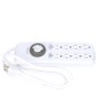 Woods 22575WD Indoor 8-Outlet Power Strip with Built-In Mechanical Timer;