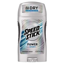 Speed Stick Power Antiperspirant Deodorant, Sport 3 oz (Pack of 2)