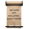 Fitous Wall Mounted 36" Kraft Paper Roll Holder Dispenser &