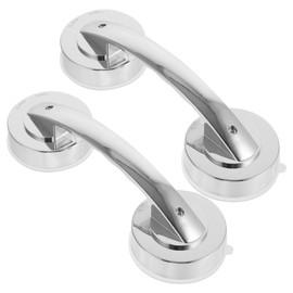 Healifty Drawer Pulls 2pcs Safety Tub for Drawer Window Showers Grab Knobs Bathtubs Elderly Balance Sliding Suction Walls Plastic Grip Shower Rail Support Hand Bar Glass Handle Knurled Drawer Knobs