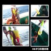 Daiwa Comfortable Octopus Body Pillow Fluorescent Clear Orange