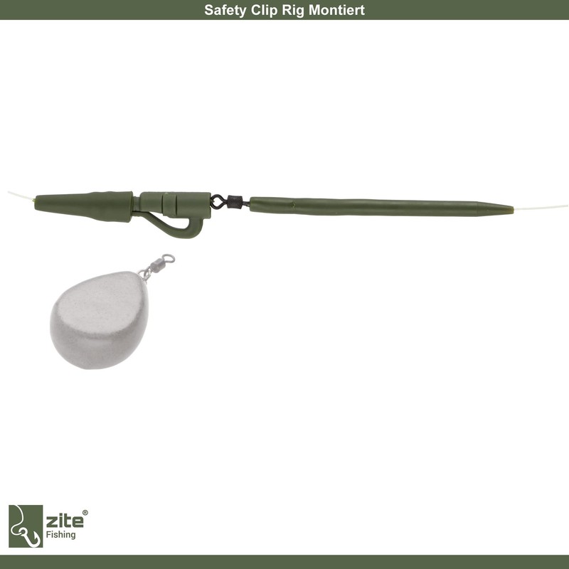 Zite Fishing Terminal Carp Tackle Set - Safety Lead Clip