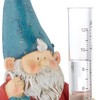 Relaxdays Gnome Rain Gauge Weather-Resistant Analogue Rain Indicator H x