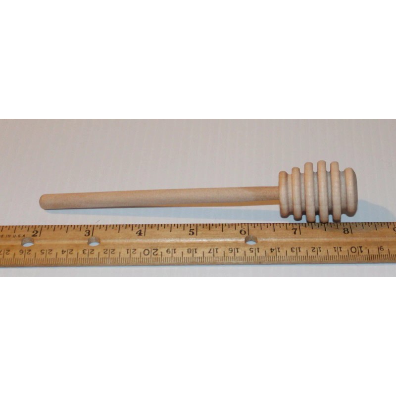 Unbranded 6" Wooden Honey Dipper New Wood Lot One (1)