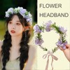 AHONEY Flower Crown for Women and Girls Floral Headband Hair