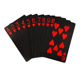 BKBNSJ 2 Decks Black Playing Cards, Black Card Games, Black Deck of Cards, Black Poker Cards, Black Cards Deck, Black Party Favors, Black Party Supplies