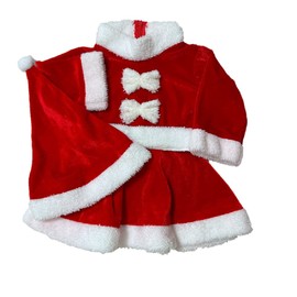 Peach Kids Santa Cosplay for Girls, Boys, Children, Baby, Kids, Santa Claus, 31.5, 35.4, 39.4, 39.4, 43.4, 43.4, 43.4, 35.4, 35.4, 35.4, 35.4, 35.4, 35.4, 35.4, 35.4 inches (90 cm)