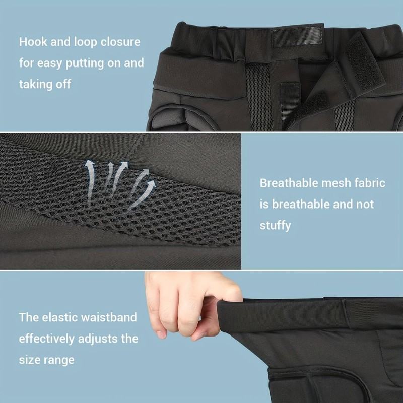 SPP 3D Hip Padded Shorts Pants Impact Hip Protection Shorts
