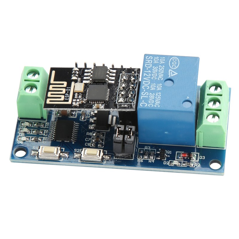 1‑Way WiFi Relay Module for Android Mobile Phone APP Wireless