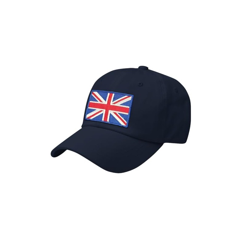 FifthRiver Union Jack Baseball Cap for Men Women, Adjustable, Embroidered