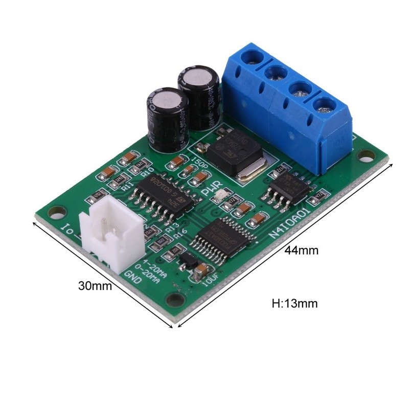 RS485 to DAC Digital Analog Conversion Module, N4IOA01 DC 12V