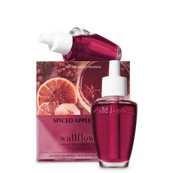 Bath and Body Works New Look! Spiced Apple Toddy Wallflowers 2-Pack Refills