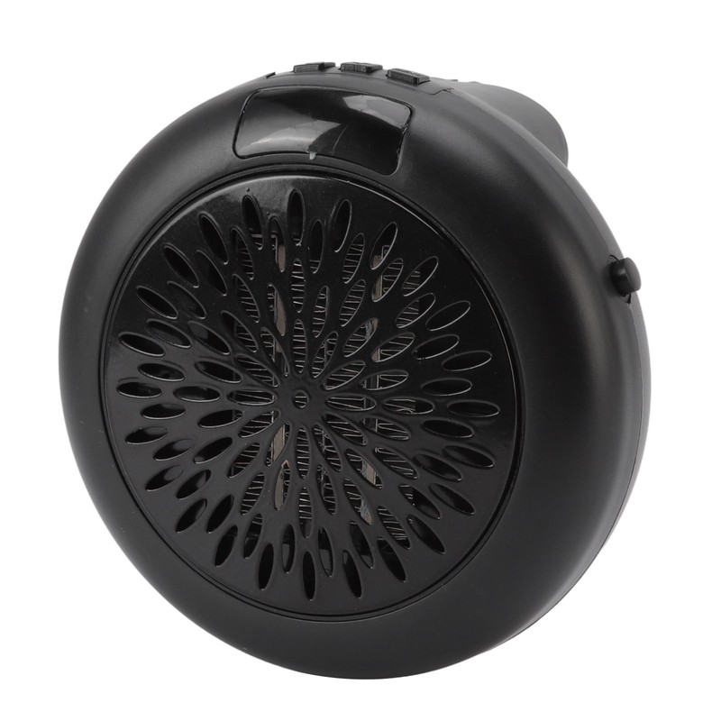 Black Electric Heater Mini Rapid Heating Simple Operation Table Electric