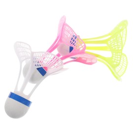 BESPORTBLE Set of 6 Wind Resistant Badminton Shuttlecocks Badminton Balls Sturdy Nylon for Training Games