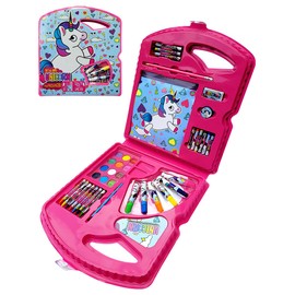 UNICORNS Set de Arte de Unicornio - 40 Piezas, Ideal para Regalos de Cumpleaños y Fiestas, Fomenta la Creatividad en Niños