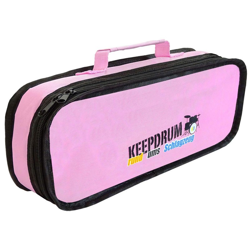 keepdrum MB01PK Case for Chimes Pink Fits Sonor Models