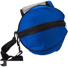 TINTON LIFE Basketball Bag with Adjustable Shoulder Strap Portable Football Soccer Volleyball Carrier Holder (Blue) .