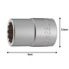 Tone 12-Point Socket 6D-22 Insertion Angle 0.75 inches (19.0 mm)