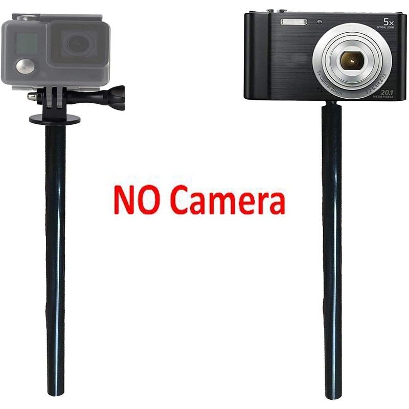 AUXPhome Metal Tripod Extender Tube Extension Rod/Tripod Pole - with