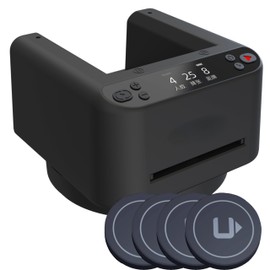 Automatic Card Dealer Machine, 360° Rotating Card Dealer With Wireless Remote, Built-in 5000MAH Rechargeable Battery, Casino Playing Card Table Accessories for Texas Holdem, Blackjack(Black 3rd Gen)