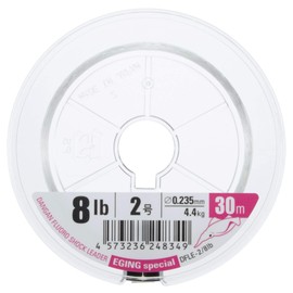 Major Craft DFLE Bullet Fluoro Shock Leader for Bait Trees, 2/8 lb