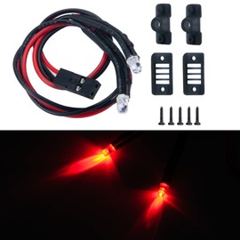 RC-Hub 2Pcs Rear Tail Light Set for 1/24 Axial SCX24 AXI00001 RC Crawler Car
