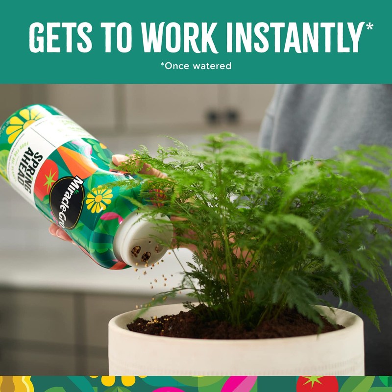 Miracle-Gro Spring Ahead - Granular Plant Food for All Plants,