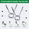 Slim Panda Olympic Barbell Spring Collars 2 inch, Exercise Collars