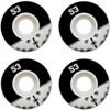 Fracture Skateboards Uni Classic Skateboard Wheels Black 53mm