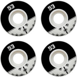 Fracture Skateboards Uni Classic Skateboard Wheels Black 53mm