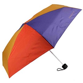 Esprit Petito purple safran combi 51950 purple/taupe/yellow umbrella, pocket umbrella, Attribute not applicable to the product
