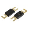 X AUTOHAUX 5 Pcs ANL Fuses 30 Amp Gold Tone