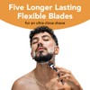 BIC Flex 5 Refillable Men's 5 Blade Razors Refills, Durable