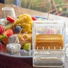 Tessco for you 4 Pieces Toothpick Dispenser Creative Clear Knob