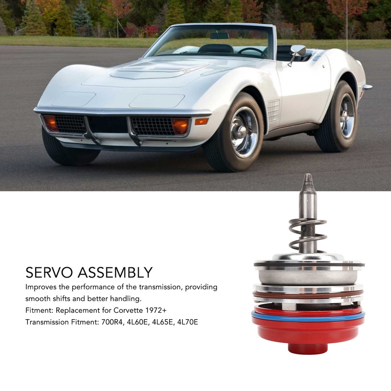 Servo Piston Assembly with Snap Ring High Performance Replacement for
