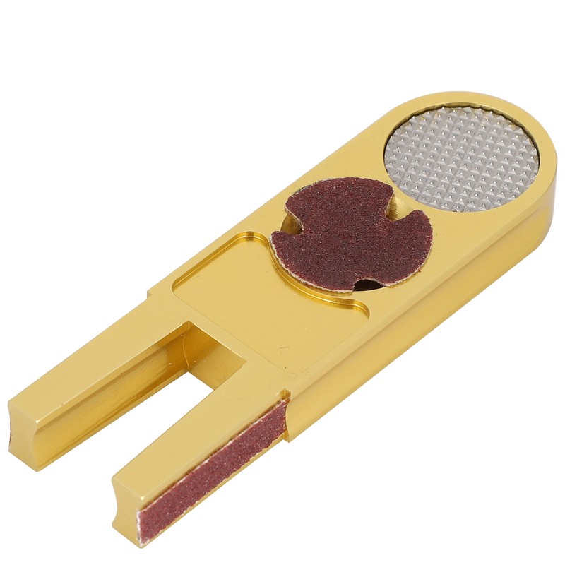 Compact Billiards Pool Cue Tip Shaper Polisher Burnisher Trimmers Multifunctional