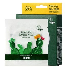 Yada Cactus Toner Pads 2p (1 set of 10 pieces) / 야다 선인장 토너패드 2p 10개입 1세트