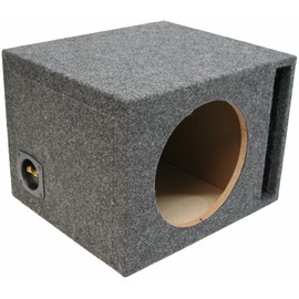 American Sound Connection Kicker 43C154 15" Comp C15 Sub 300W RMS 4 Ohm SVC Car Subwoofer and 115VH Car Audio Single 15" Vented Sub Box Enclosure