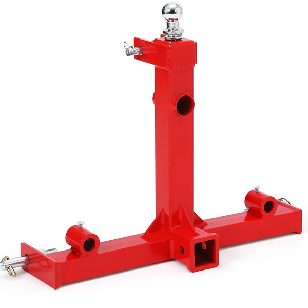 Garvee 3 Point Gooseneck Trailer Hitch with 2" Receivers for
