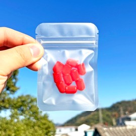 Red Tire Valve Stem Caps Plastic Tire Air Valve Caps with O-Ring Rubber Seal Wheel Rim Air Dust Stem Covers Universal for Car SUV Truck Motorcycle Bike and Bicycle (10-Pack)