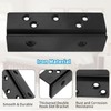 Biaungdo 2 Pcs Bed Frame Bed Post Double Hook Slot