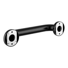 Bathroom Grab Bar, 12 Inch, Stainless Steel, Matte Black, ADA Compliant