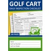 Golf Cart Daily Inspection Checklist: Golf Cart Pre-Use Inspection Report