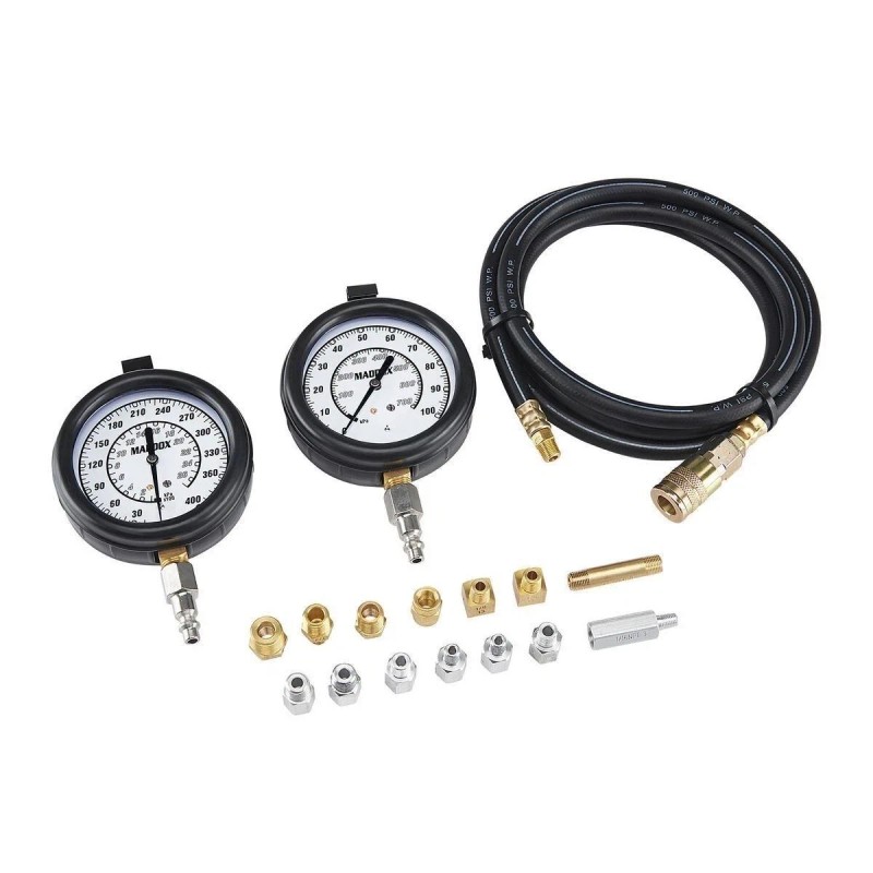 Maddox New Automotive Engine Transmission Oil Pressure Tester Gauge Diagnostic
